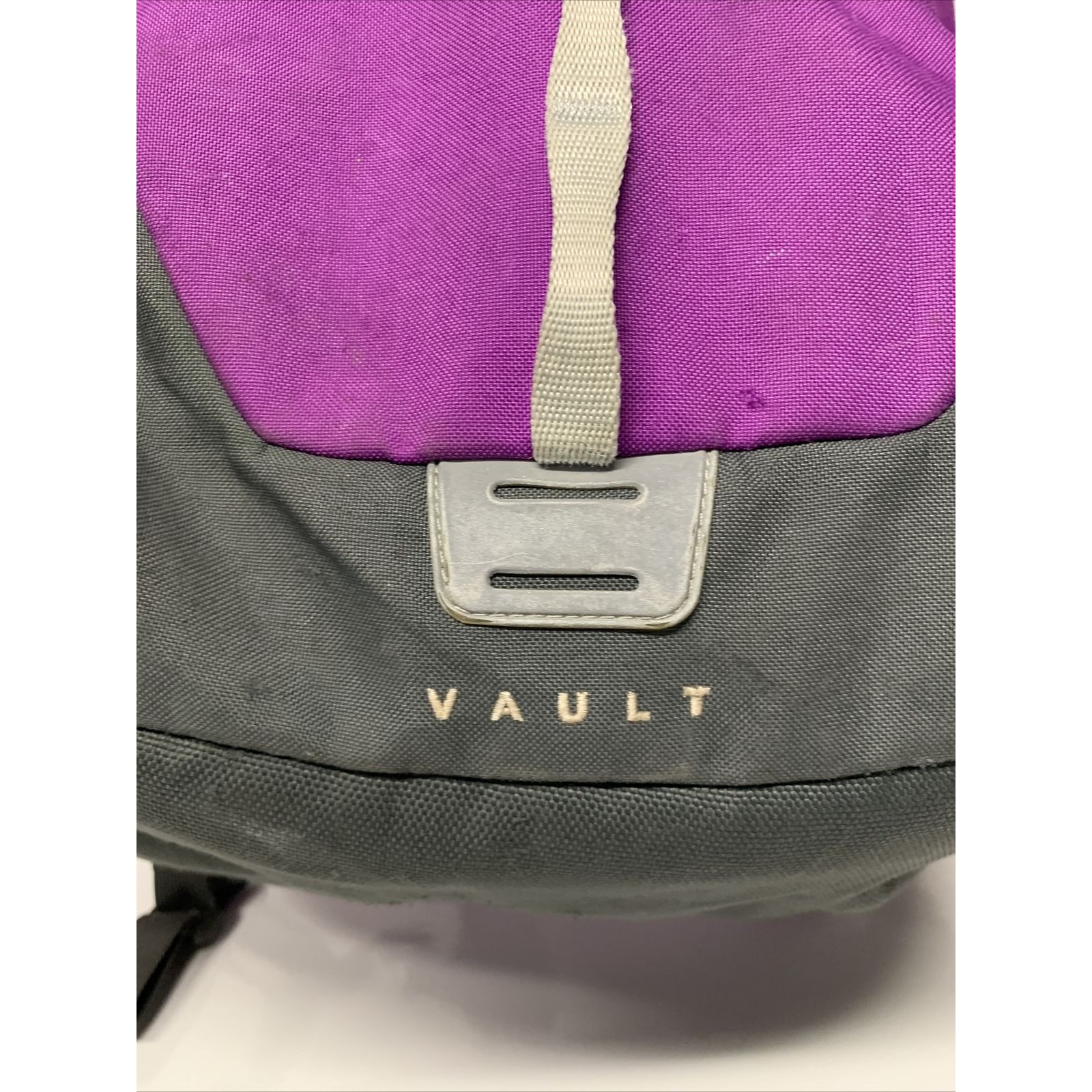 The North Face Vault Backpack Bag Purple Gray North Face School College — image 3 of 8